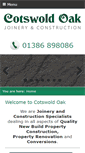 Mobile Screenshot of cotswoldoakltd.co.uk